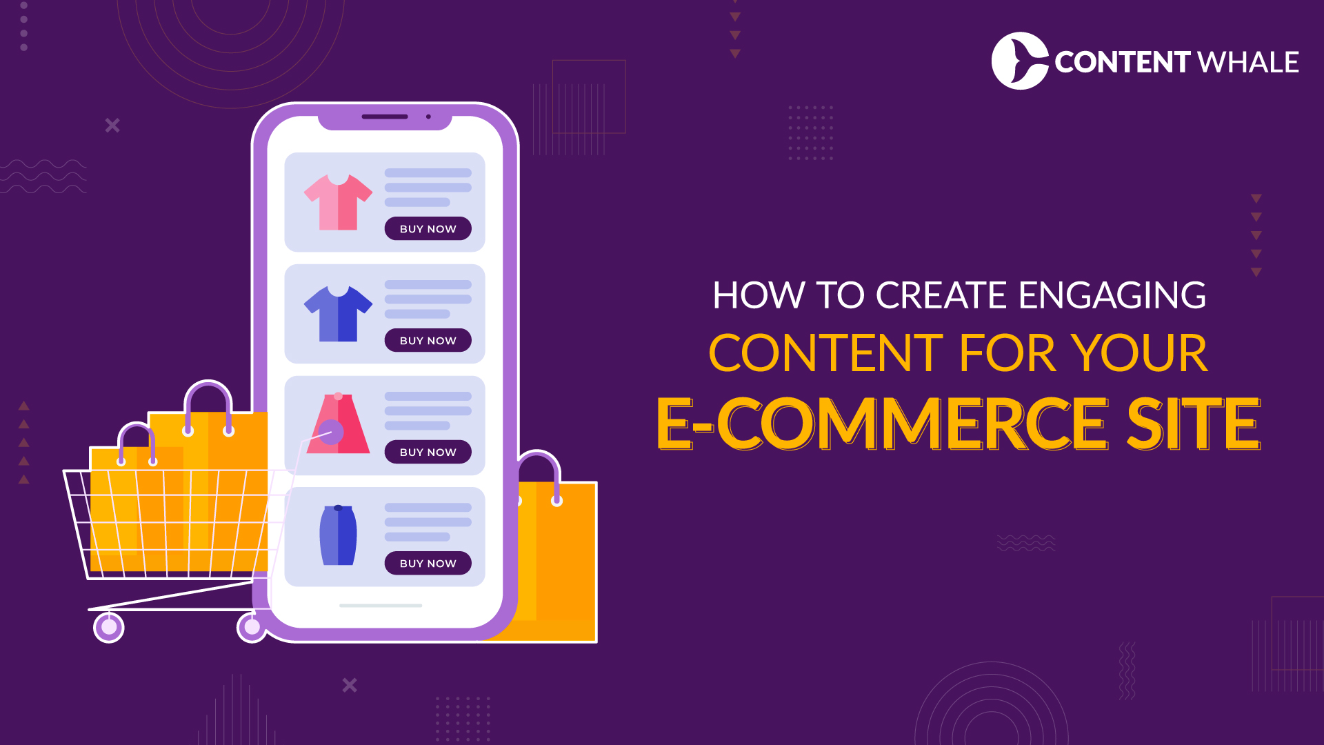 Content for ecommerce website | ecommerce website content | seo of ecommerce websites | how to create engaging content for eCommerce website