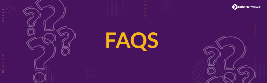 FAQs about B2B content writing agencies