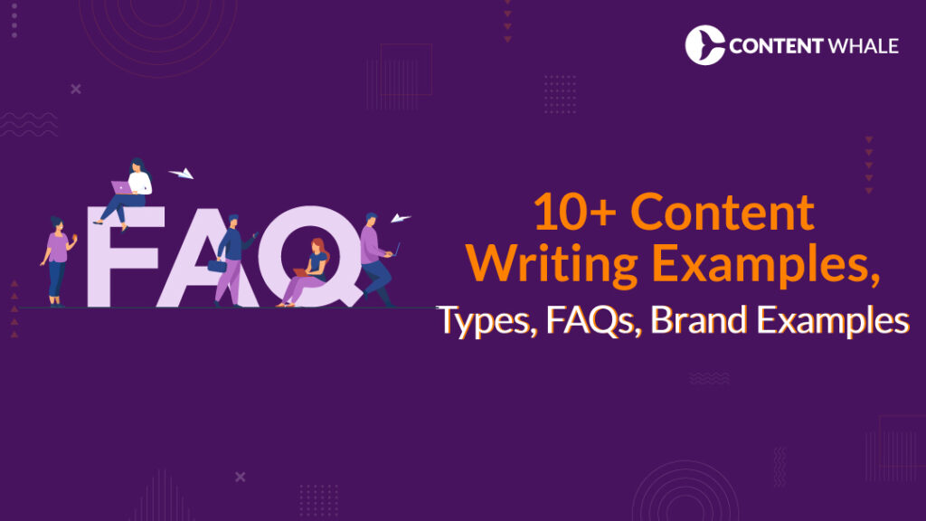 website content writing examples