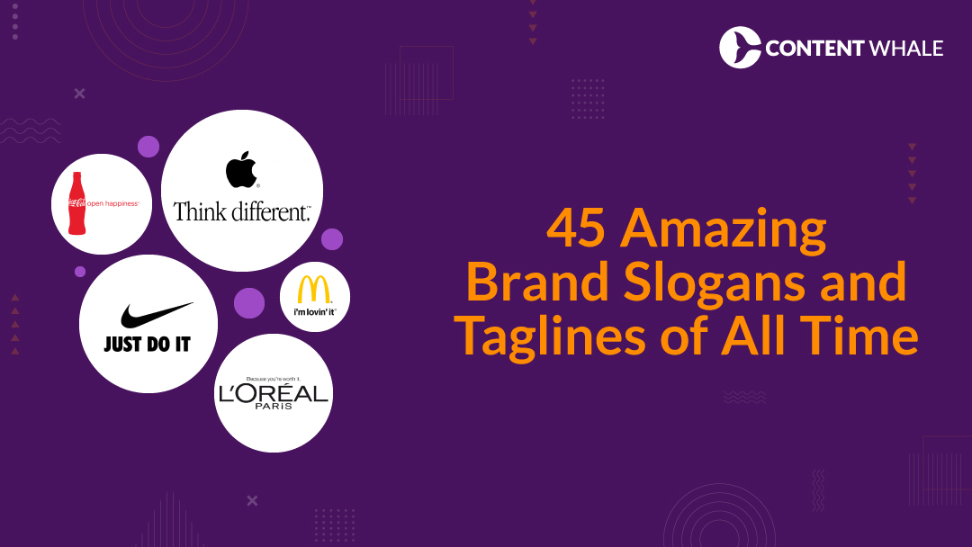 45 amazing brand slogans and taglines of all time