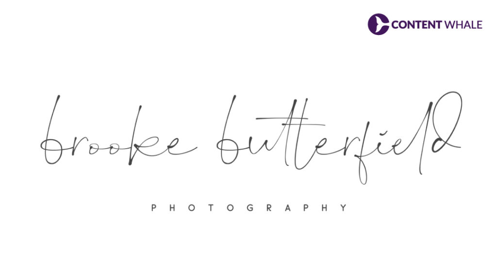 Butterfield Photography Logo Case Study