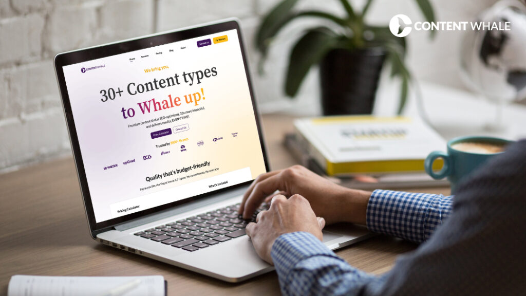 Content Whale provides content writing services at affordable prices