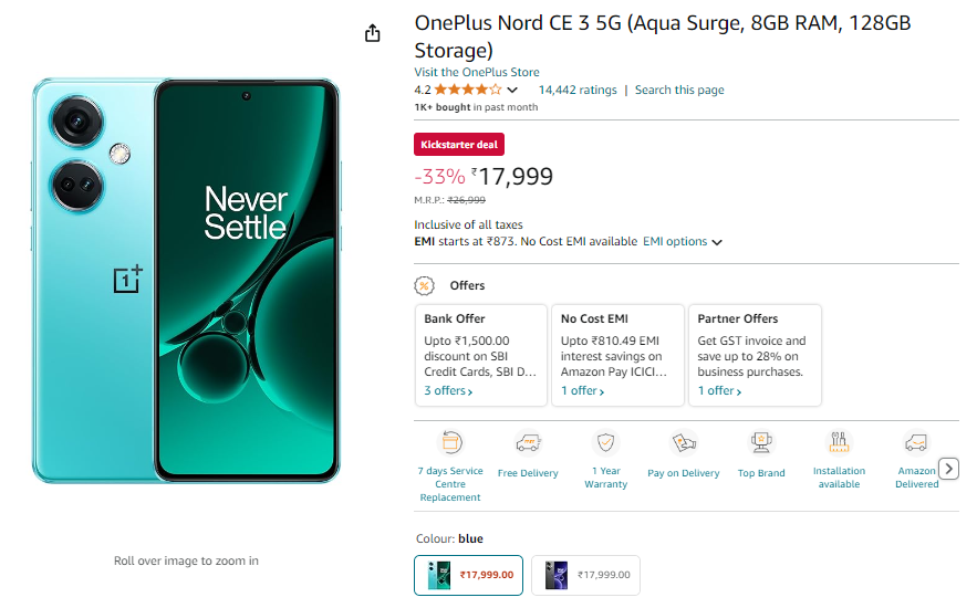 OnePlus Nord CE 3 5G