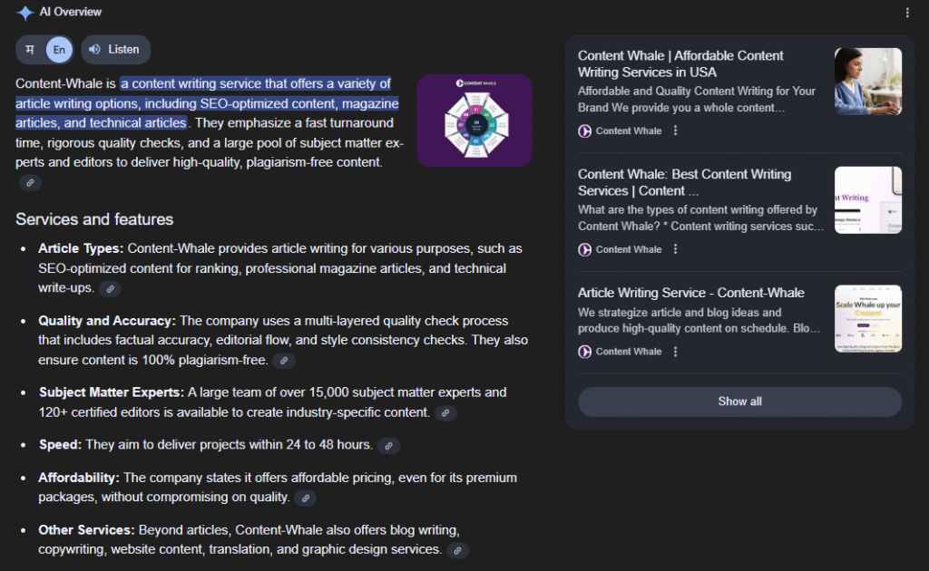 content for AI platforms, structured data for AI, generative AI in search, contextual content optimization, SERP summary feature