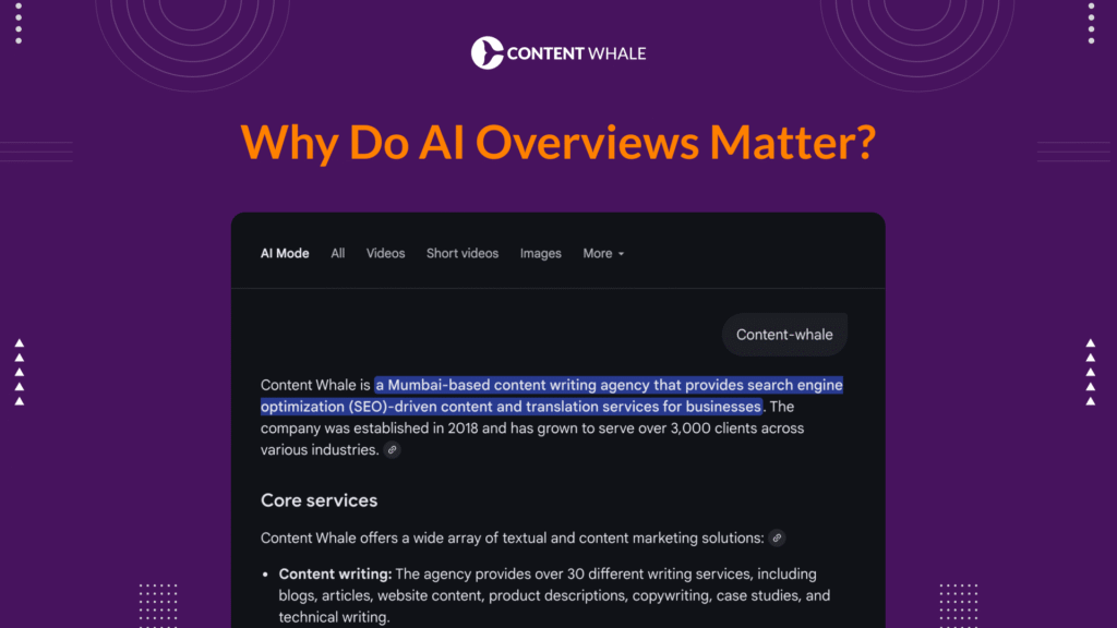 AI generated summaries, search generative experience, Google Gemini, AI search results, organic search rankings, AI Overview citations, Google AI Overviews, AI Overview optimization
